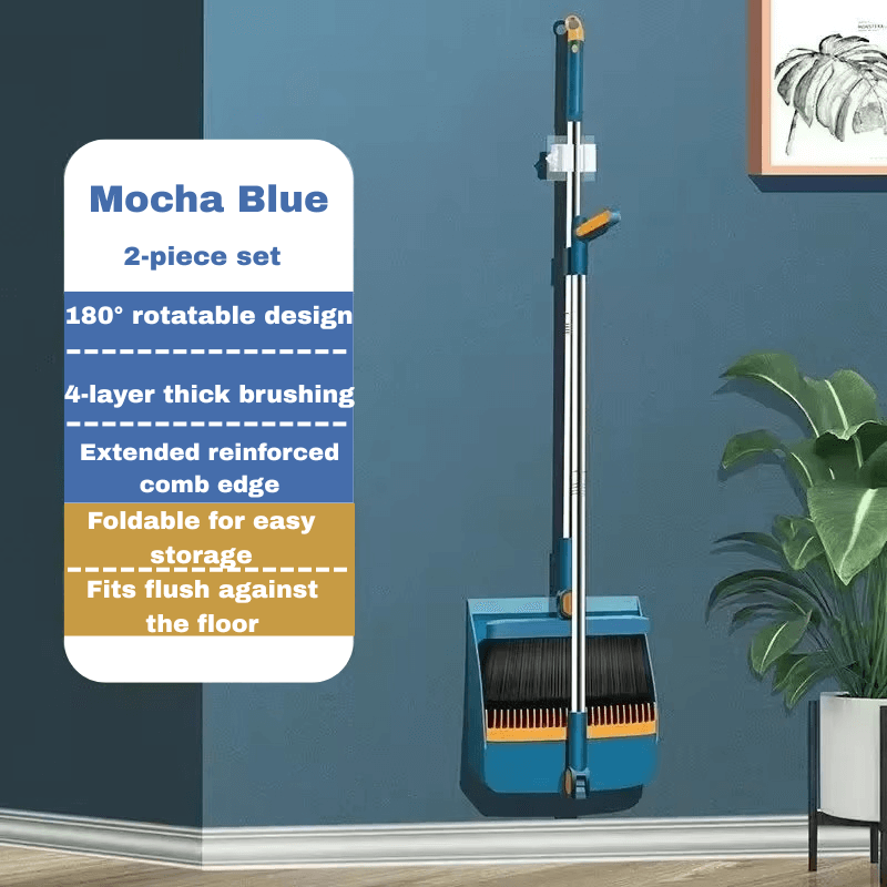 FlexiClean Complete Broom & Dustpan Set
