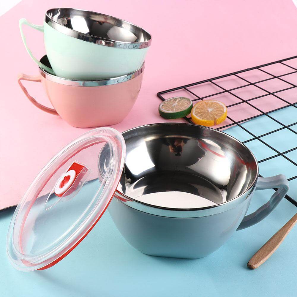 DuraServe Stainless Steel Instant Bowl Set